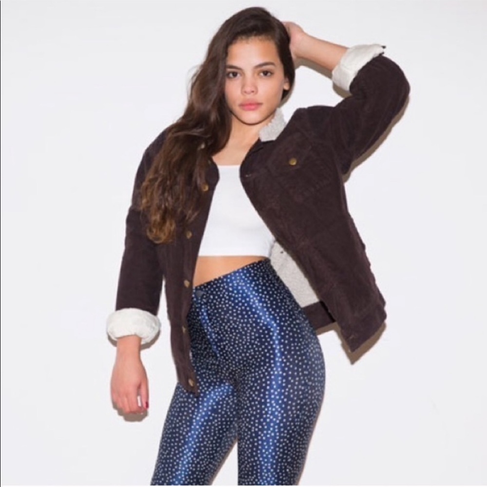 AMERICAN APPAREL POLKA DOT DISCO PANTS! SUPER RARE